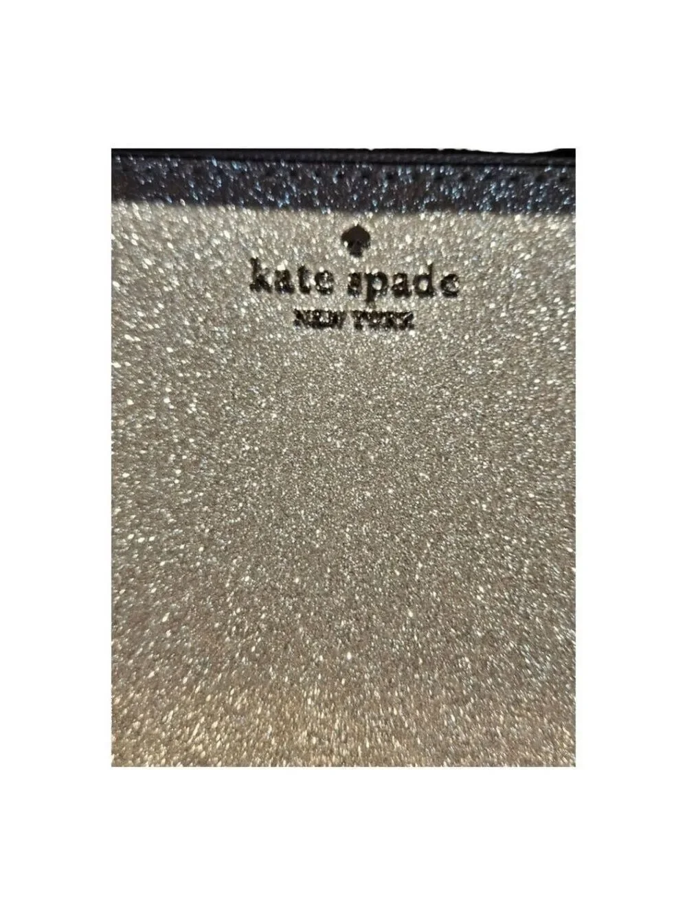 Kate Spade Wallet, Silver Glitter